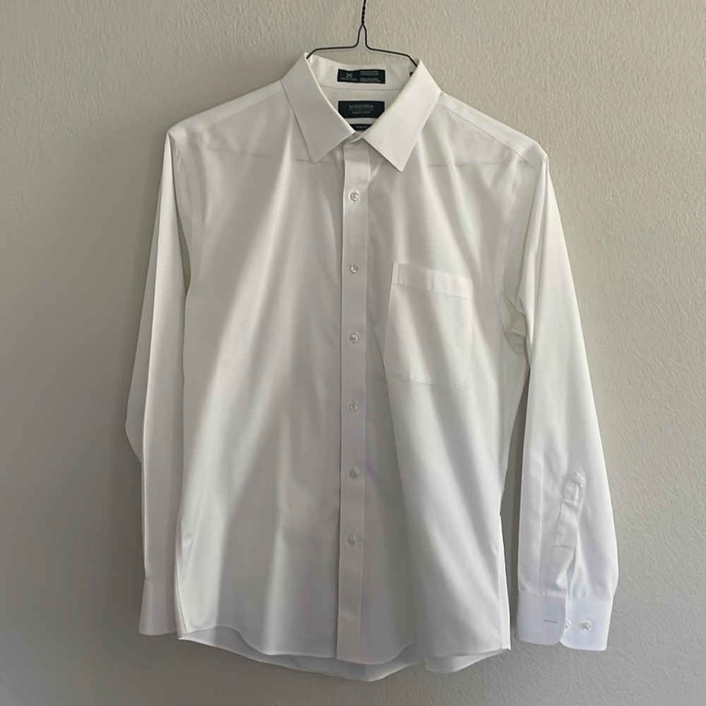 Nordstrom Men’s Shop White Dress Shirt